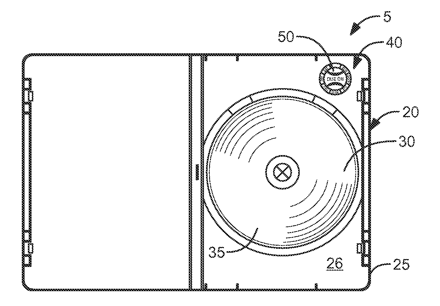 Media Case Date Indicator