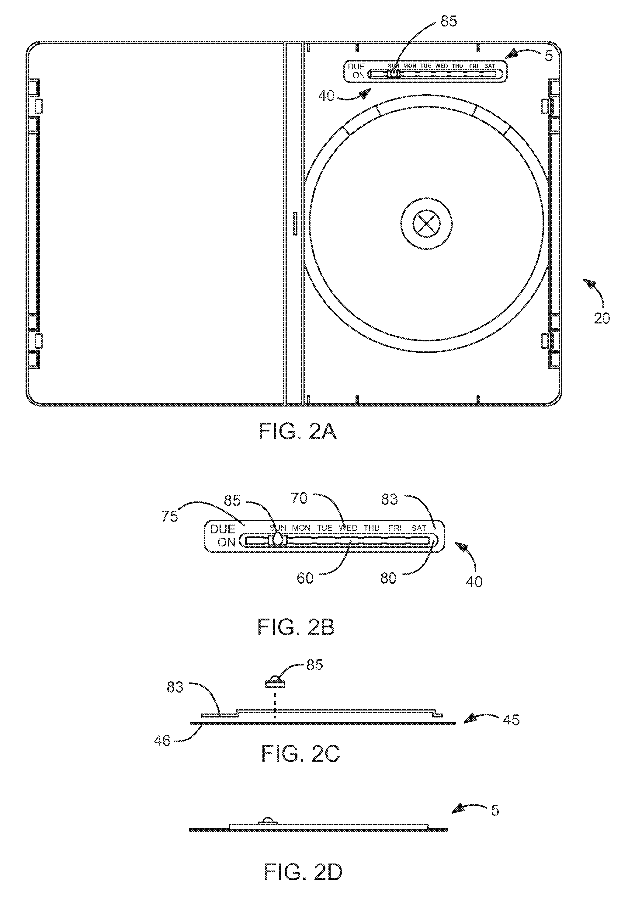 Media Case Date Indicator