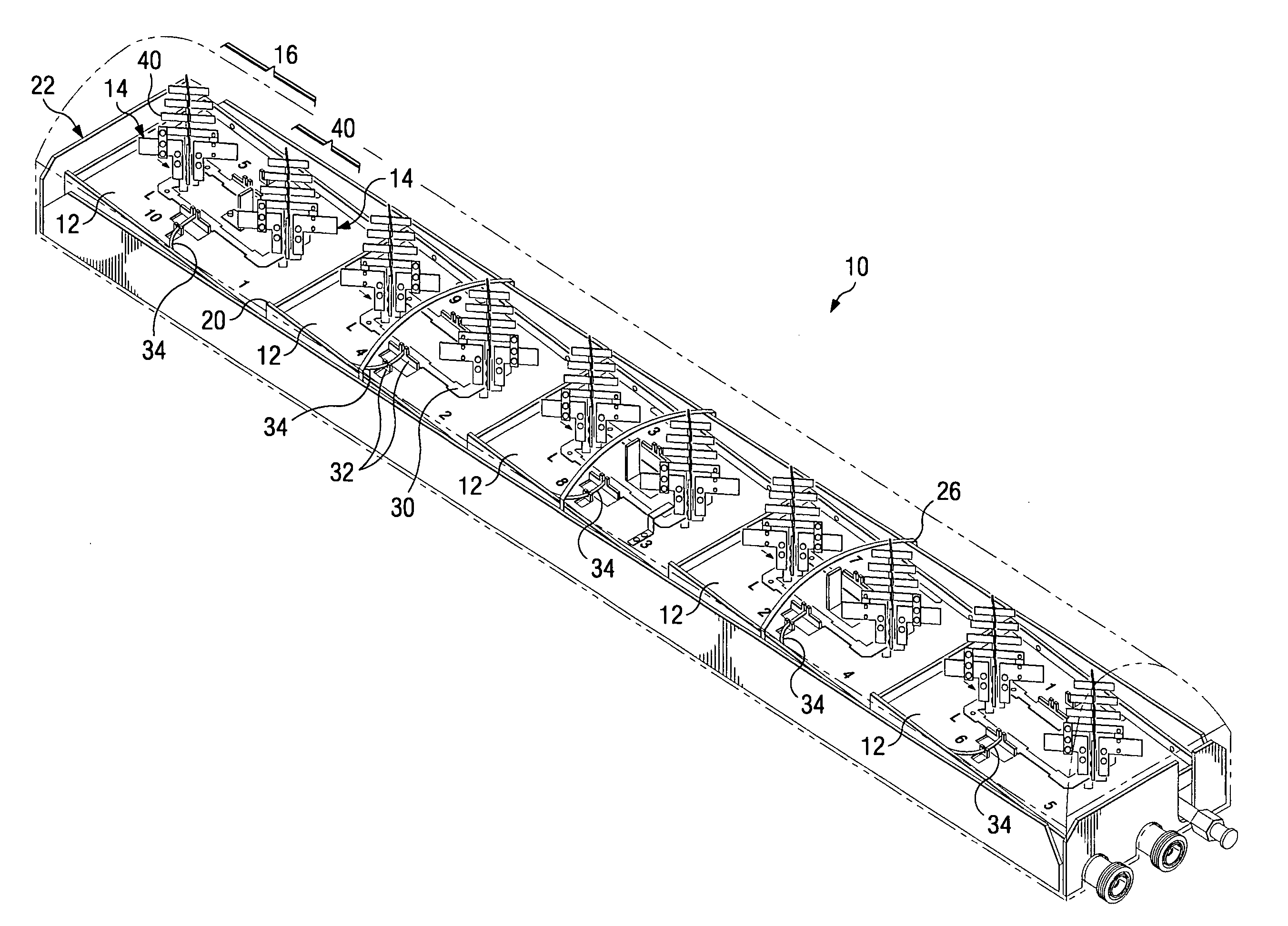 Directed dipole antenna having improved sector power ratio (SPR)