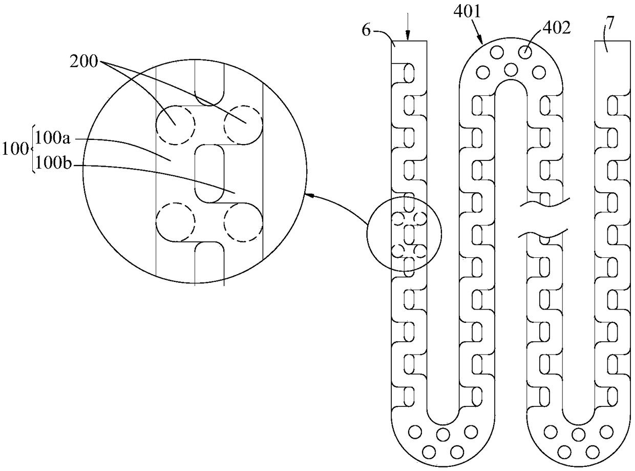 Microreaction chip, microfluidic mixing method and preparation method thereof