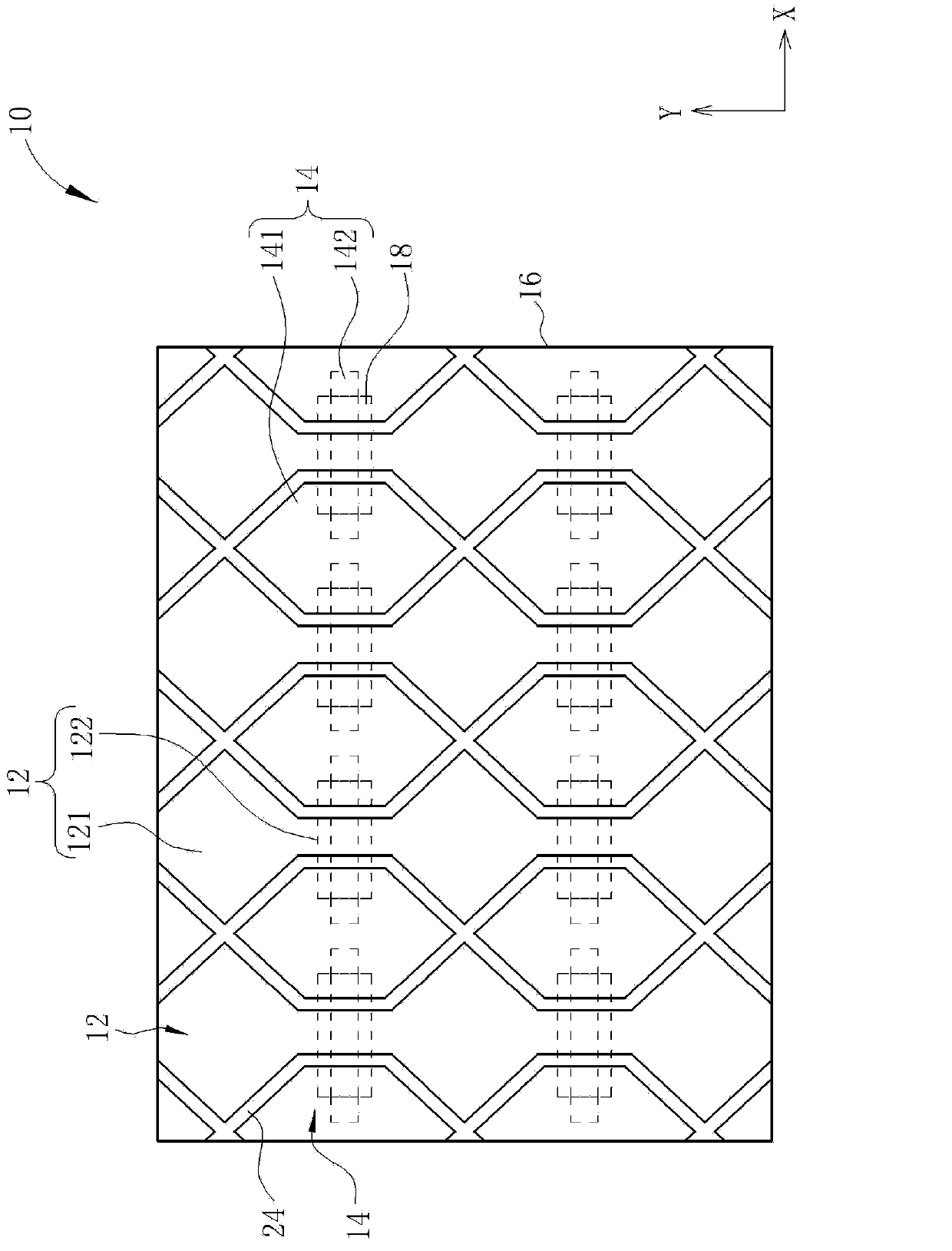 Capacitive touch panel