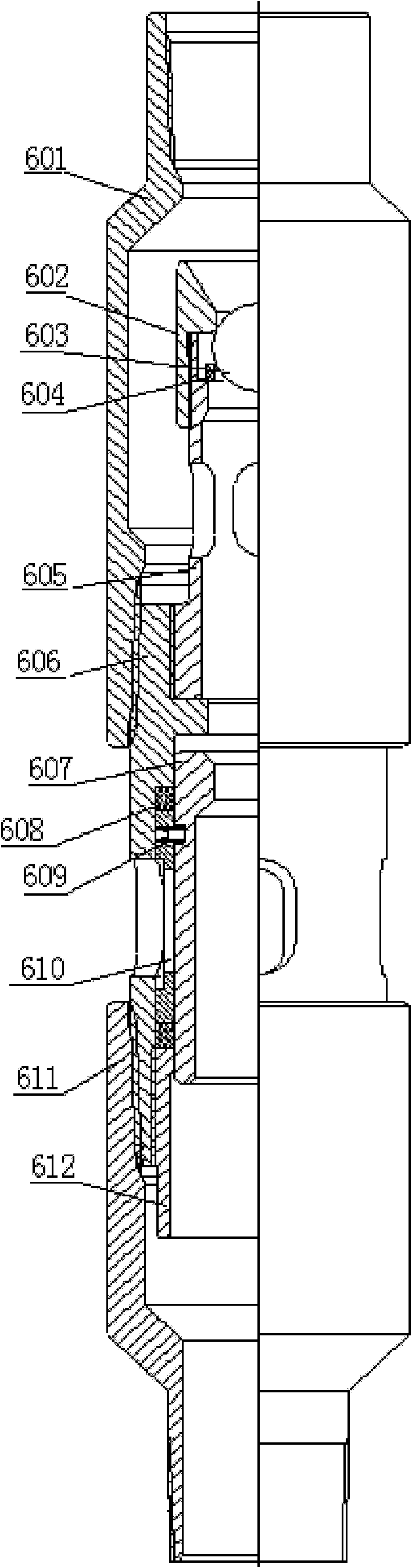 One-trip tubing string separate-injection coproduction method for thick oil thermal recovery well