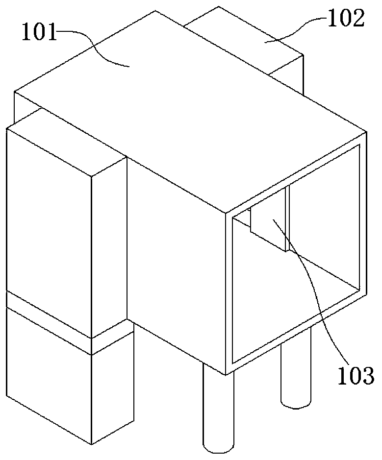 An air separation device for spray dryer