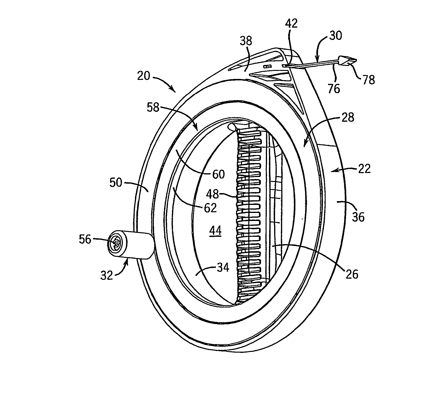 Ergonomic Center Handle Fish Tape