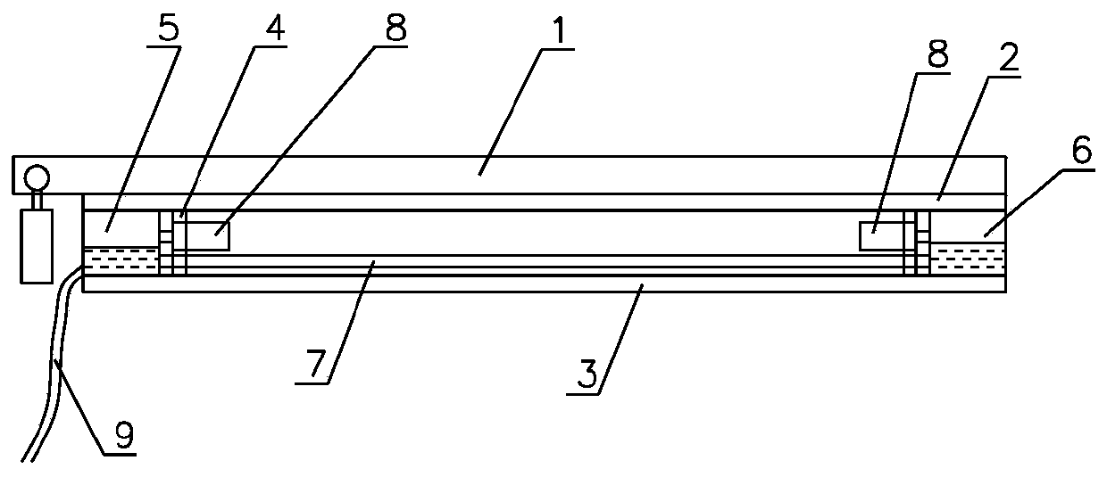 Laminar cooling edge shielding device and control method