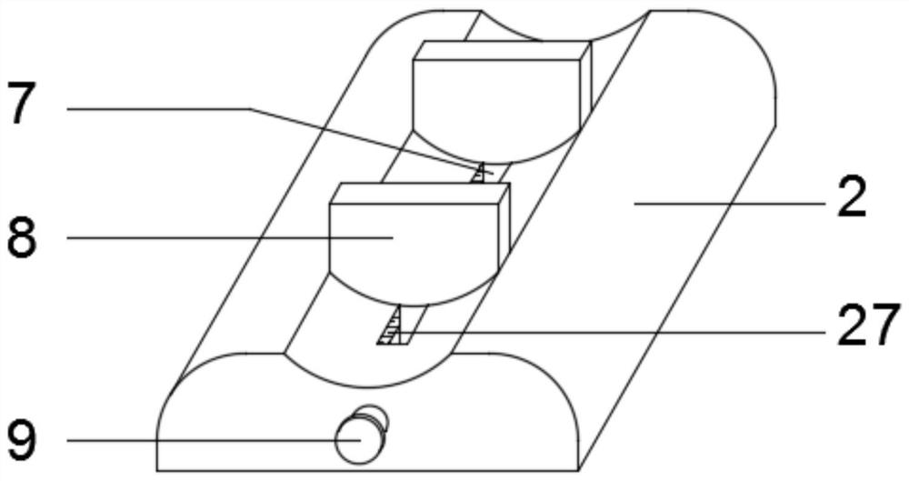 Ophthalmic clinical back cushion structure and using method thereof