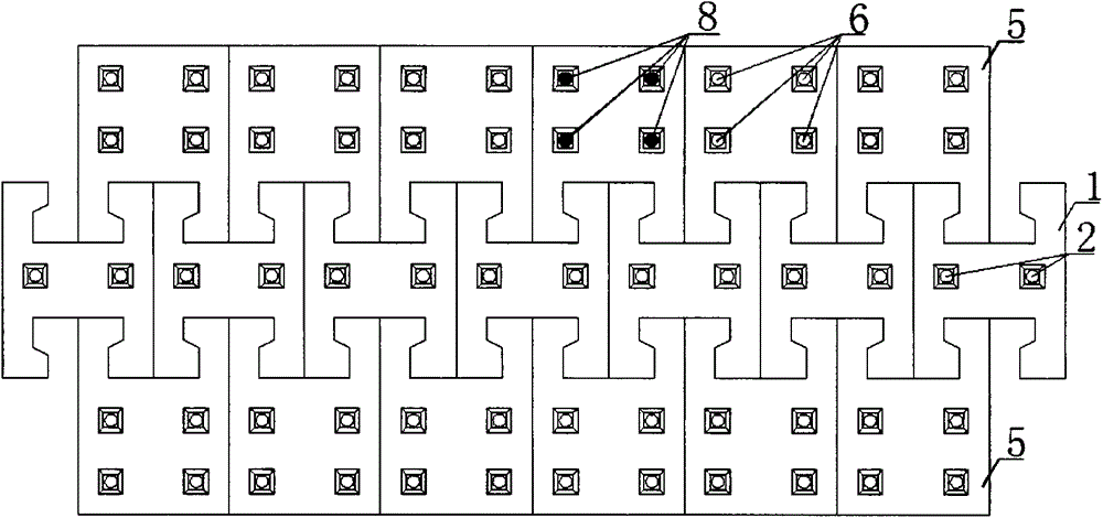 Construction method of prefabricated reinforced concrete block assembled bridge piers