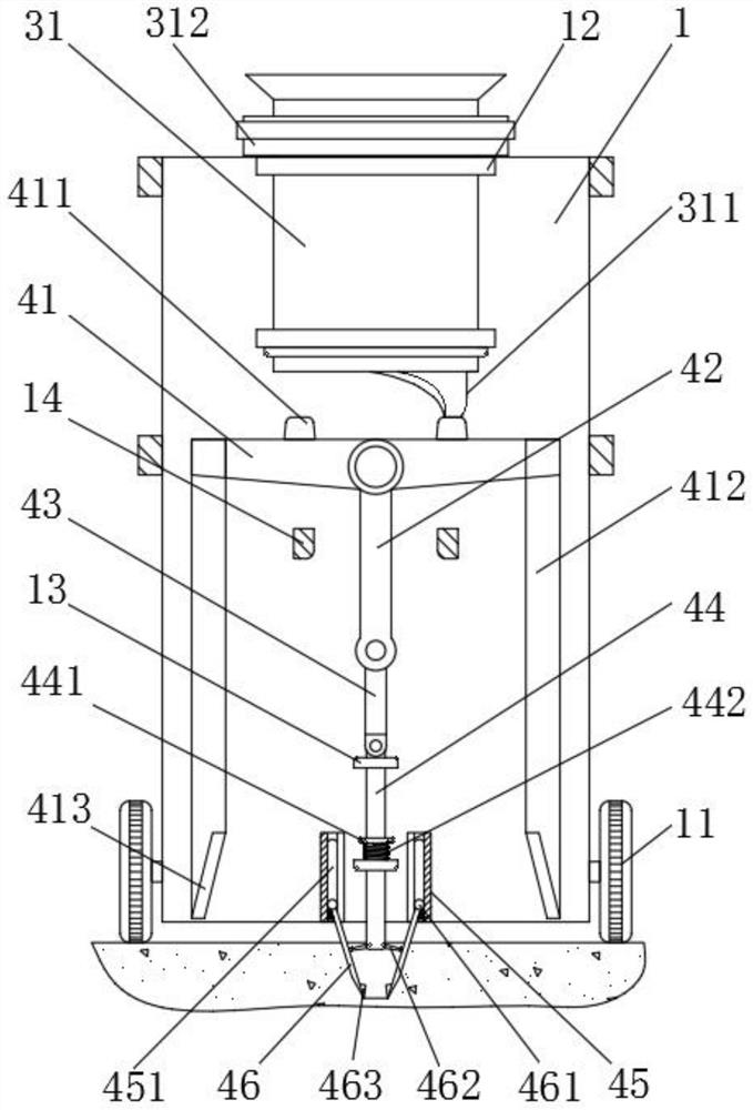 an agricultural seeder