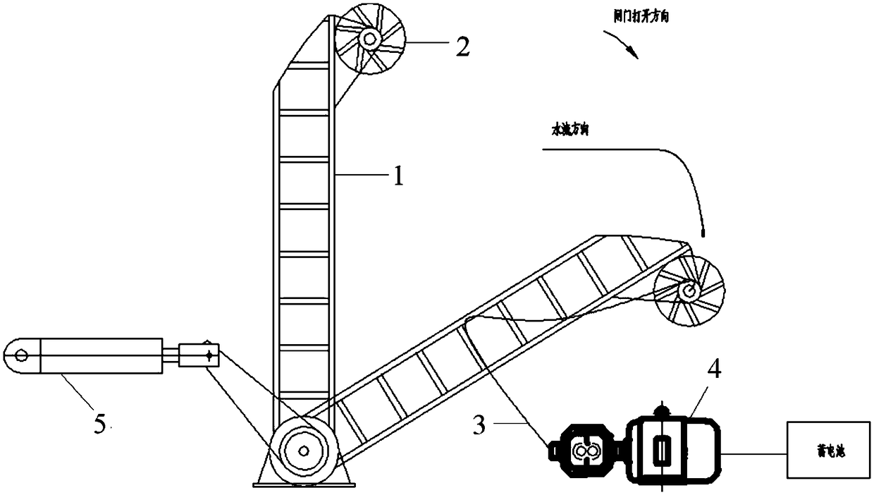 Steel dam with power generation function