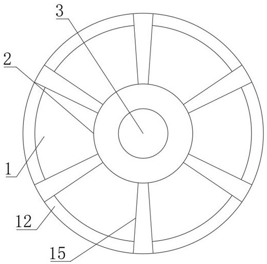 A flat 180° light-emitting patch led