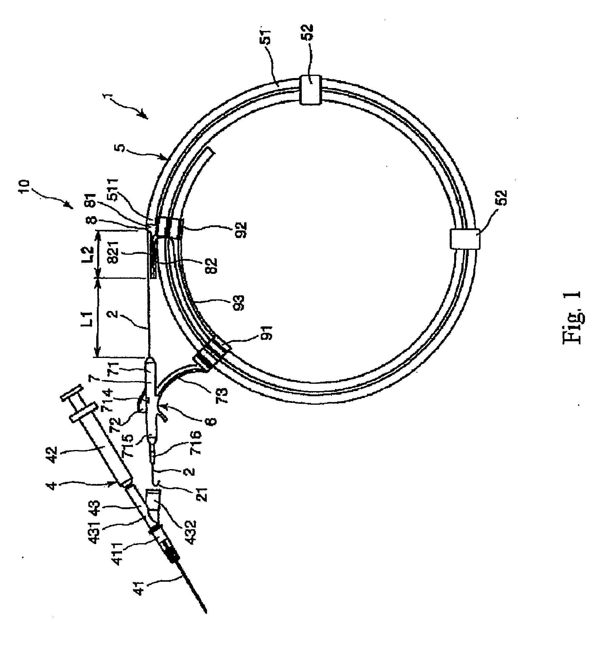 Guide wire assembly