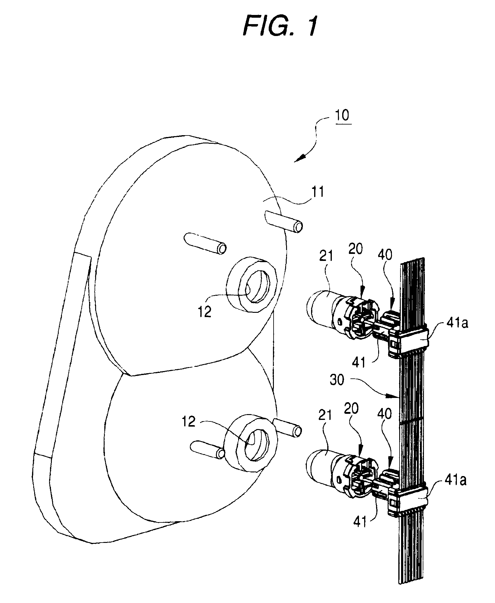 Structure for connecting a combination lamp