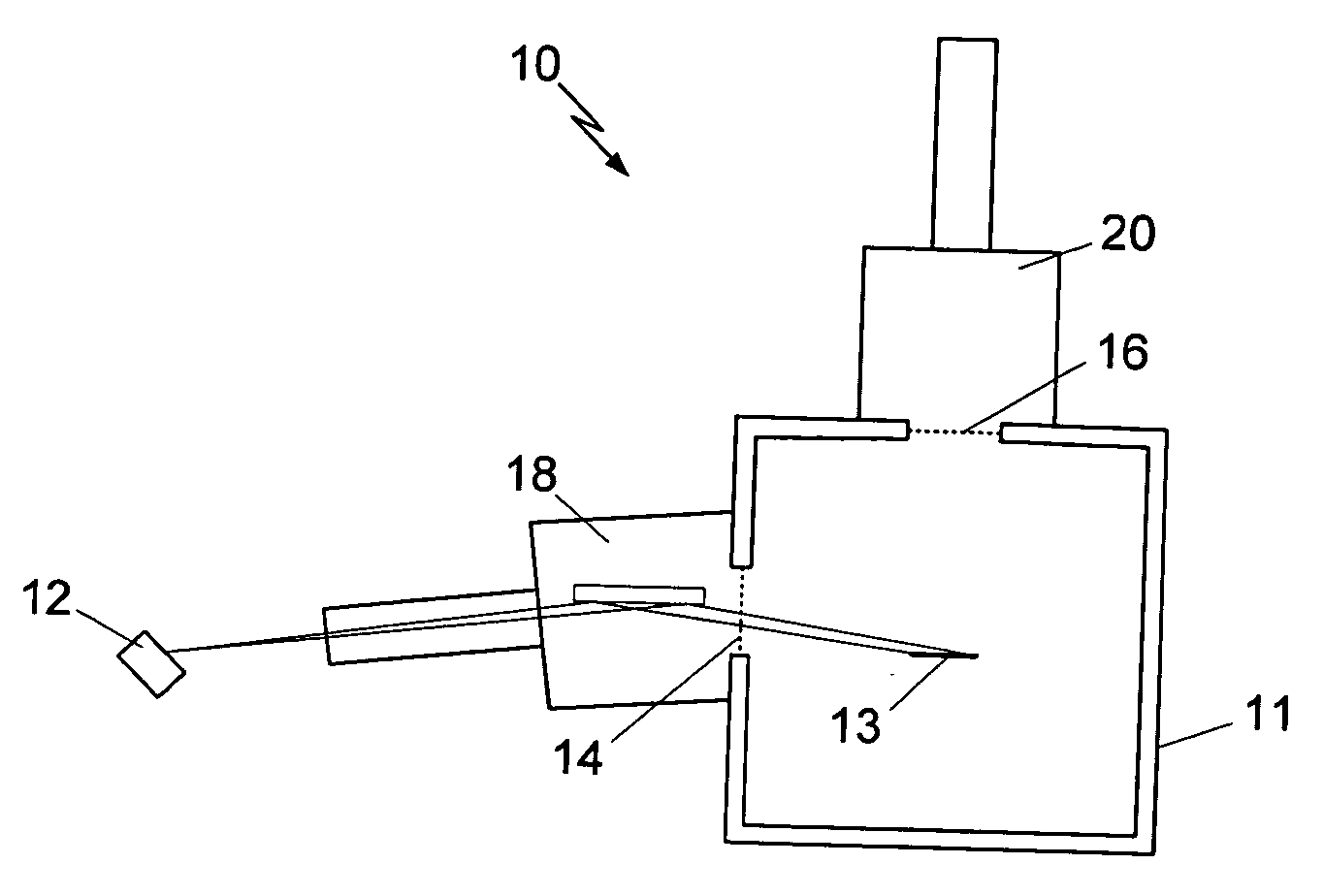 Multiple-position x-ray tube for diffractometer