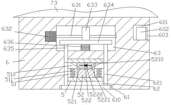 Hydraulic protection inclined side slope construction compaction device