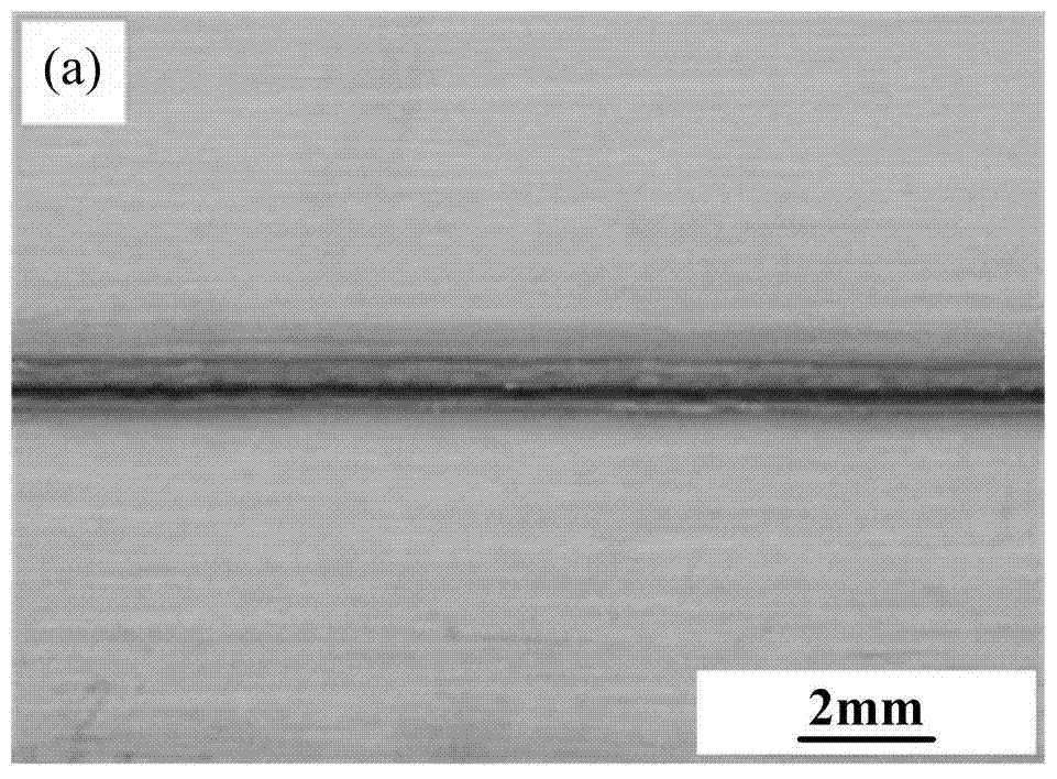 Austenite stainless steel lap-over laser welding method