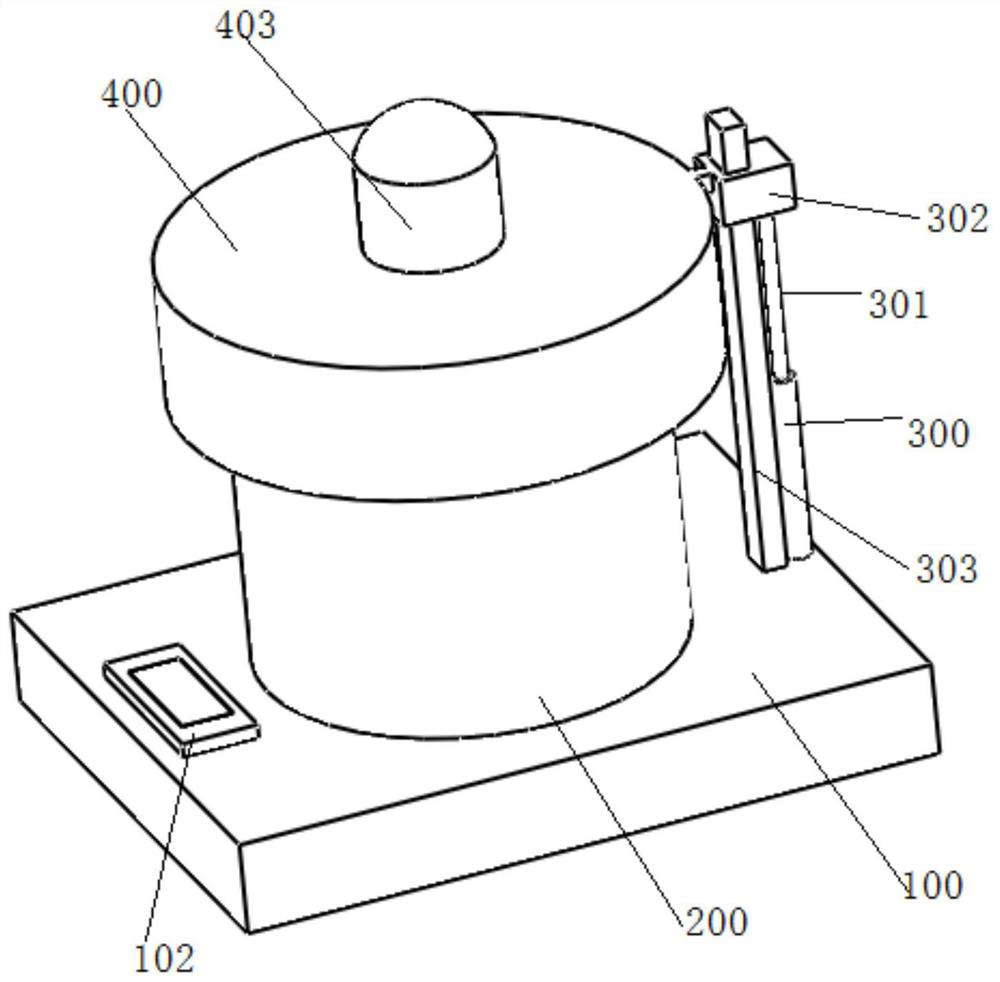 Flour fermentation stirring machine capable of uniformly mixing dough and method