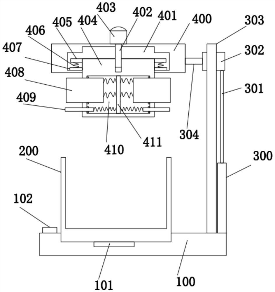 Flour fermentation stirring machine capable of uniformly mixing dough and method