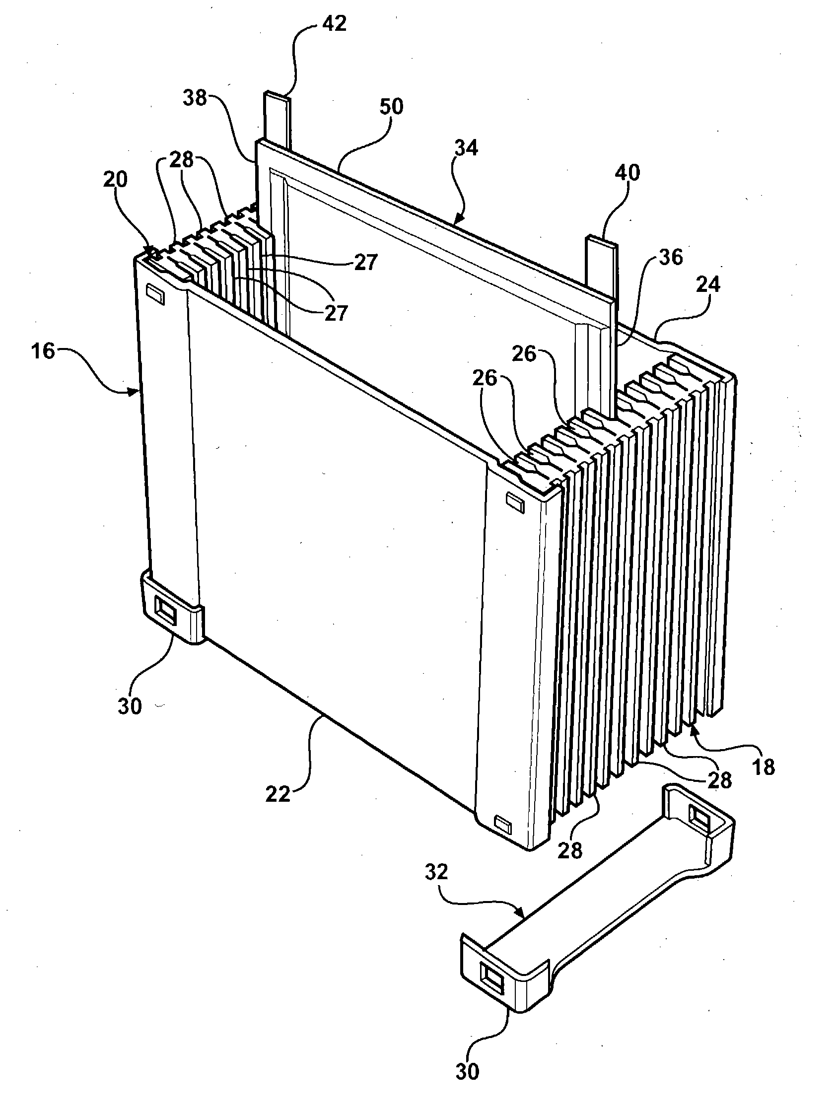 Battery assembly and method of making same