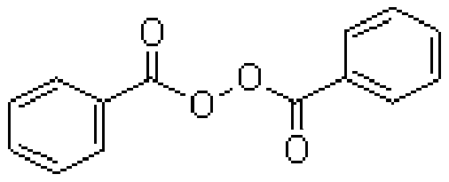 High performance liquid chromatography method for analyzing benzoyl peroxide in toothpaste