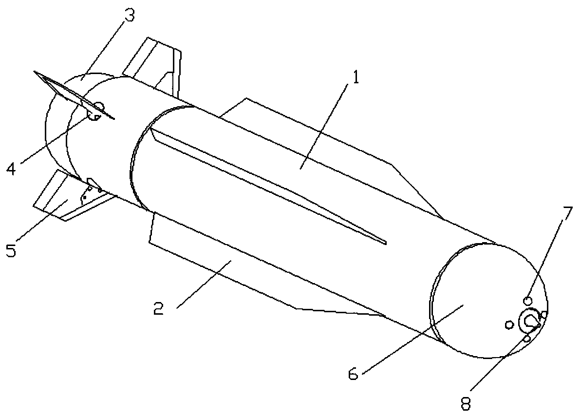 Controllable guided fire extinguishing bomb and fire extinguishing system and fire extinguishing method