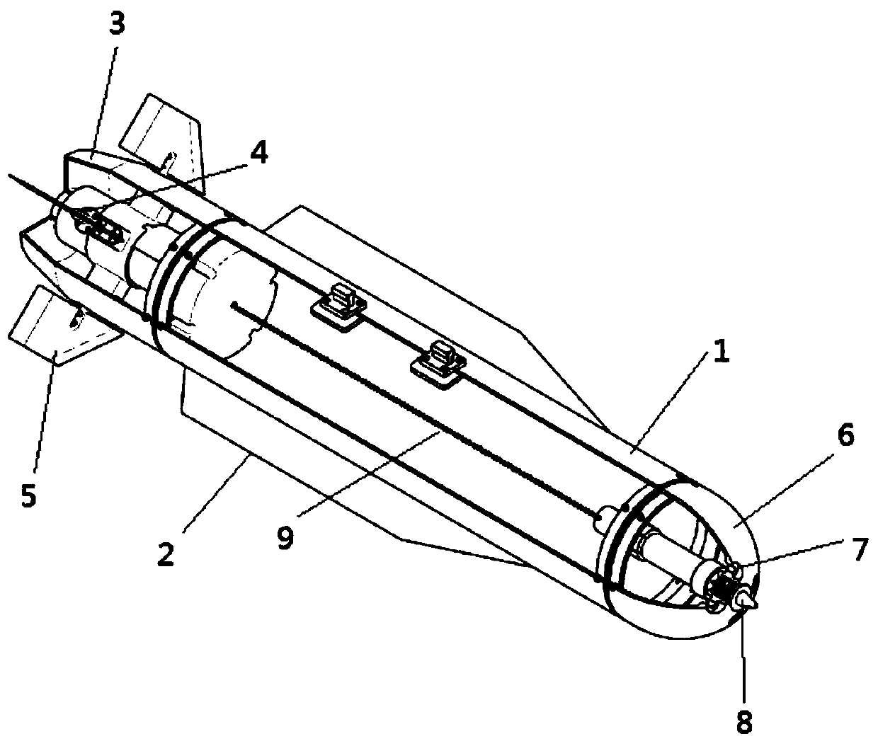 Controllable guided fire extinguishing bomb and fire extinguishing system and fire extinguishing method