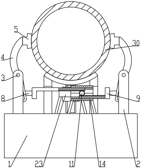 Welding robot arm processing platform