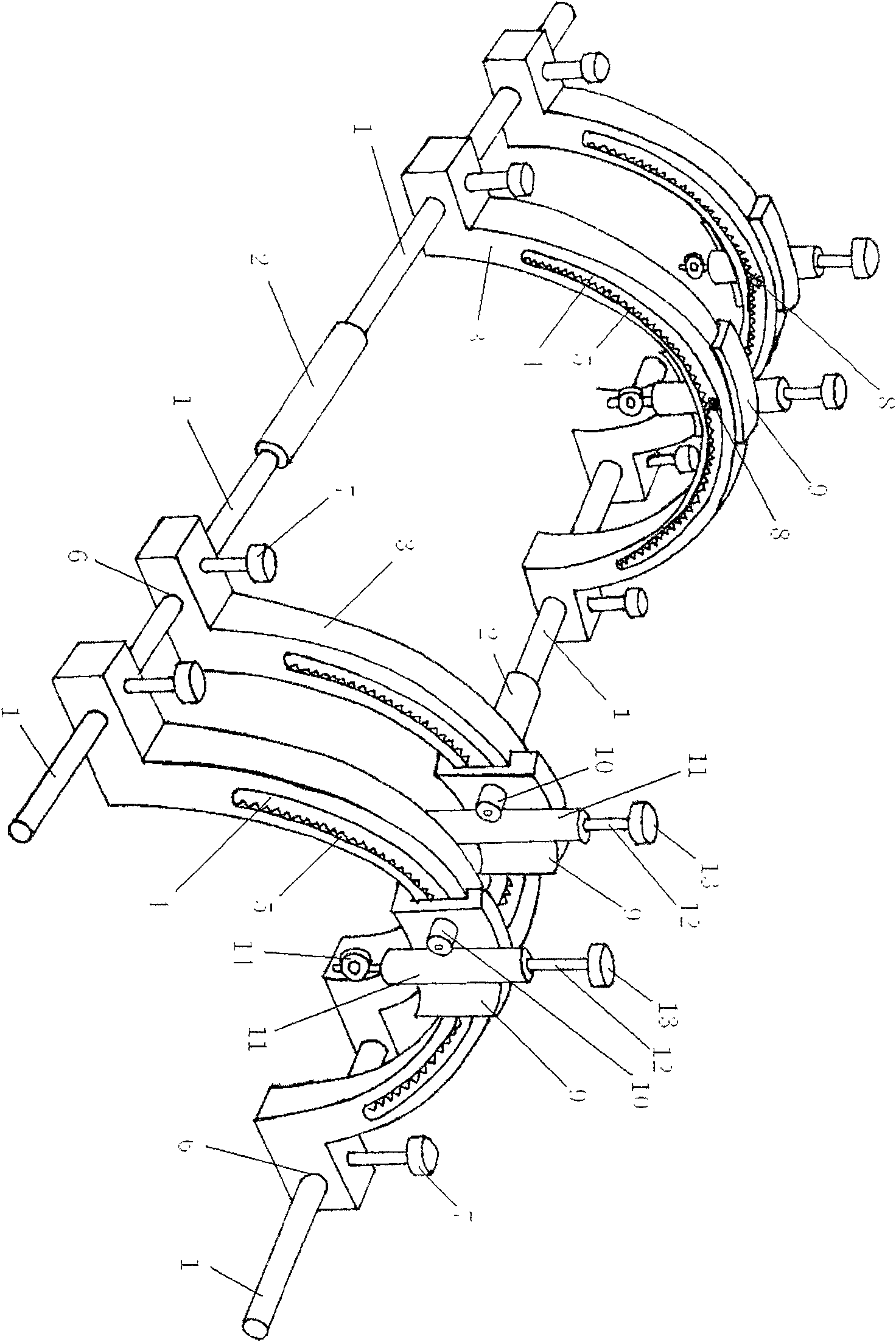 Limb fracture repositor