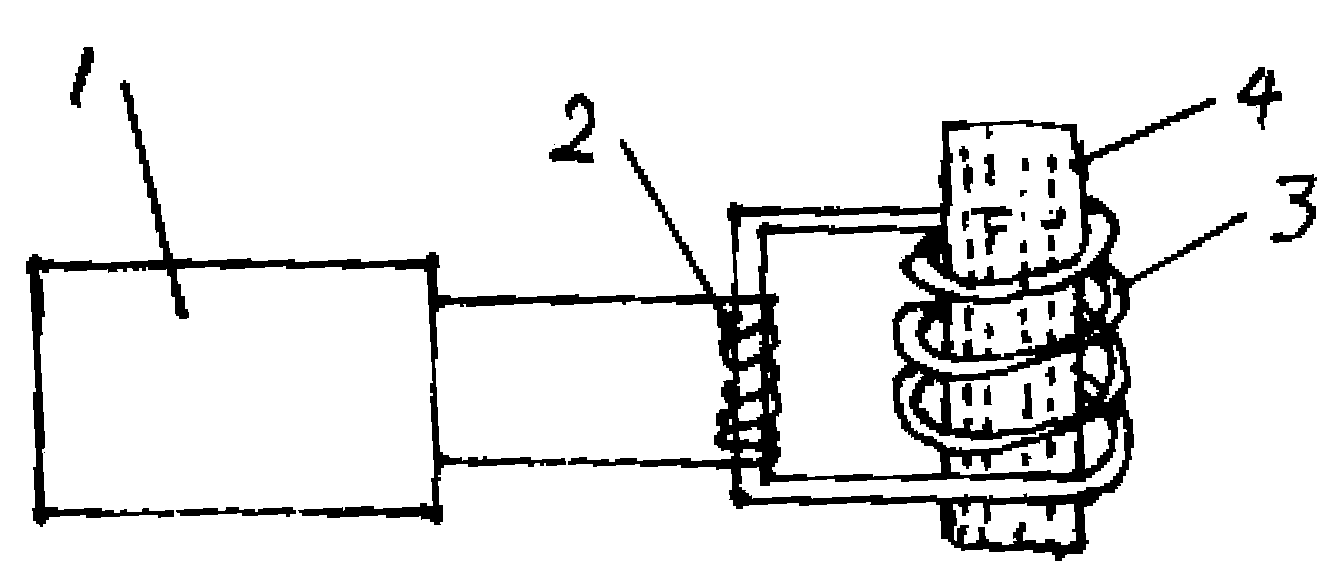 Device and method for processing food by utilizing high-voltage pulse sensing current