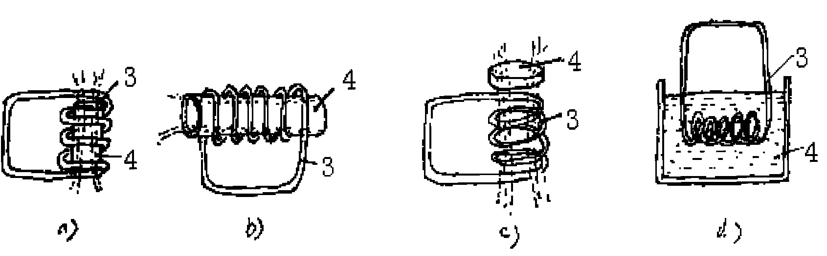 Device and method for processing food by utilizing high-voltage pulse sensing current