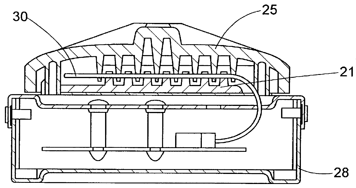 Biological-signal detecting device