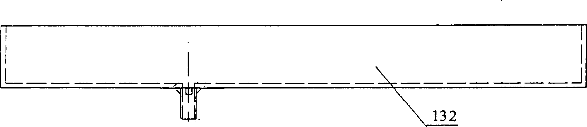 Drainage structure of water collection disc for indoor unit of air conditioner