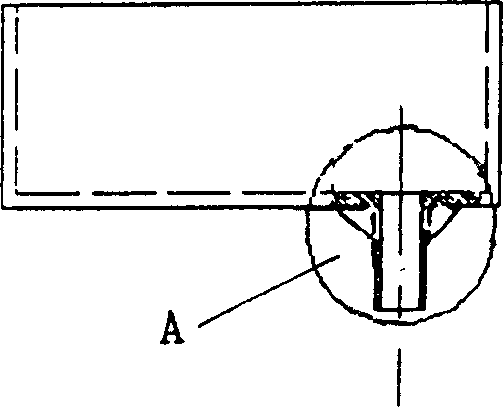 Drainage structure of water collection disc for indoor unit of air conditioner