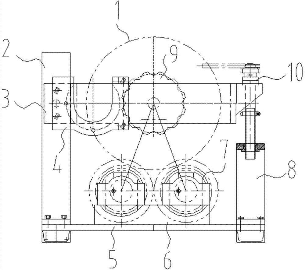 Thrust wheel teststand