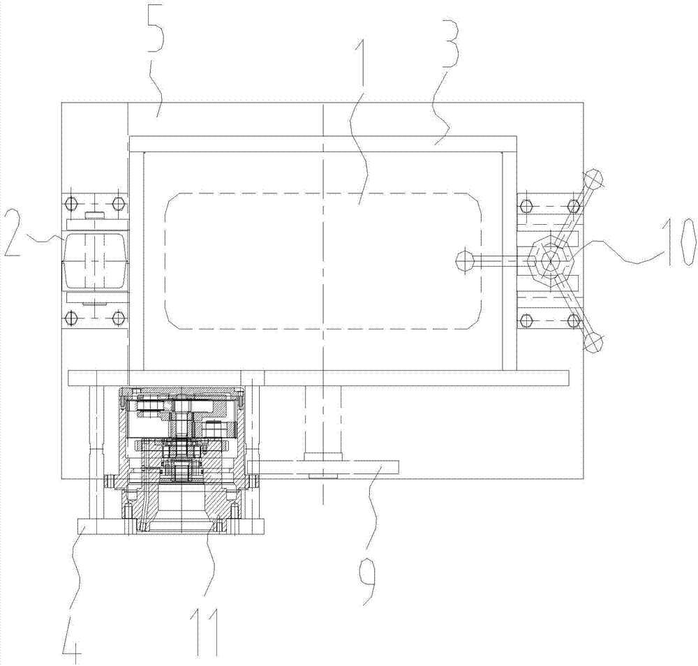 Thrust wheel teststand