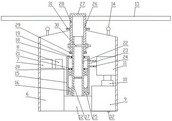 Supply line bird repelling device mounted on pole