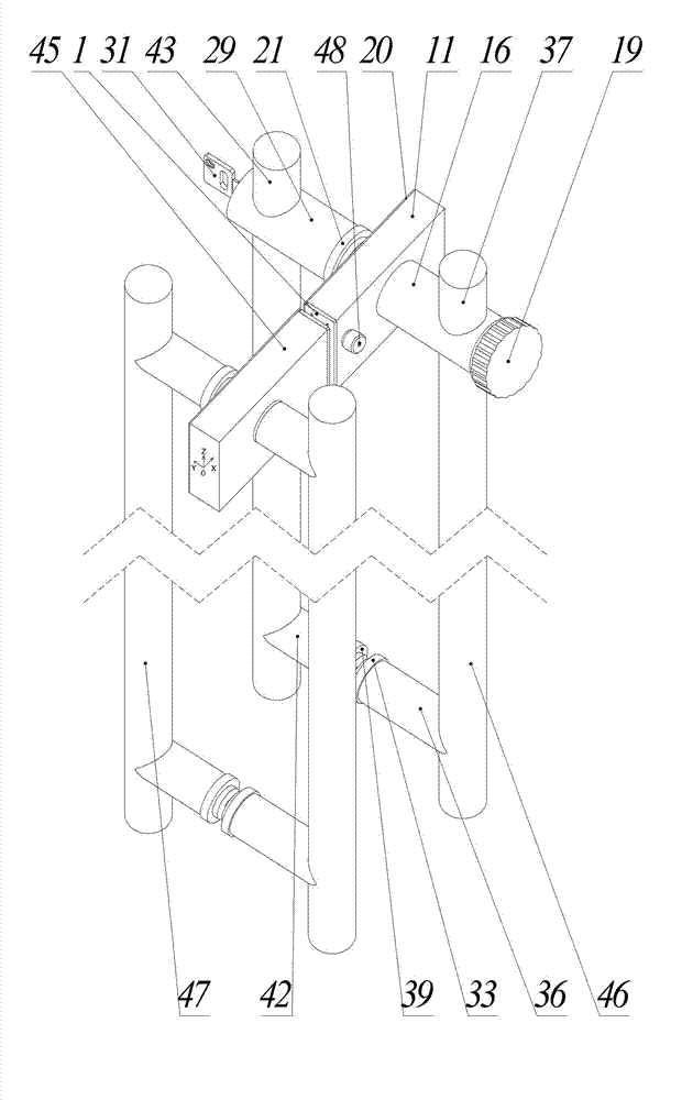 Inner clamp type handle lock