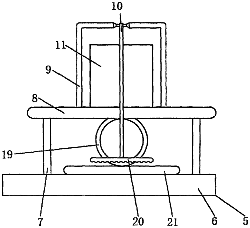 A kidney disease hemodialysis monitoring and nursing device