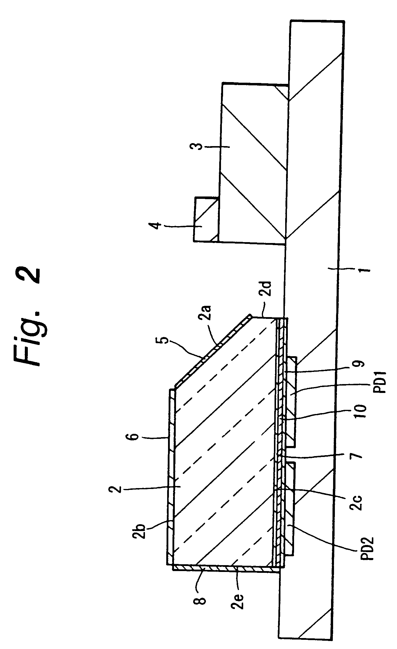 Optical pickup device with a plurality of laser couplers