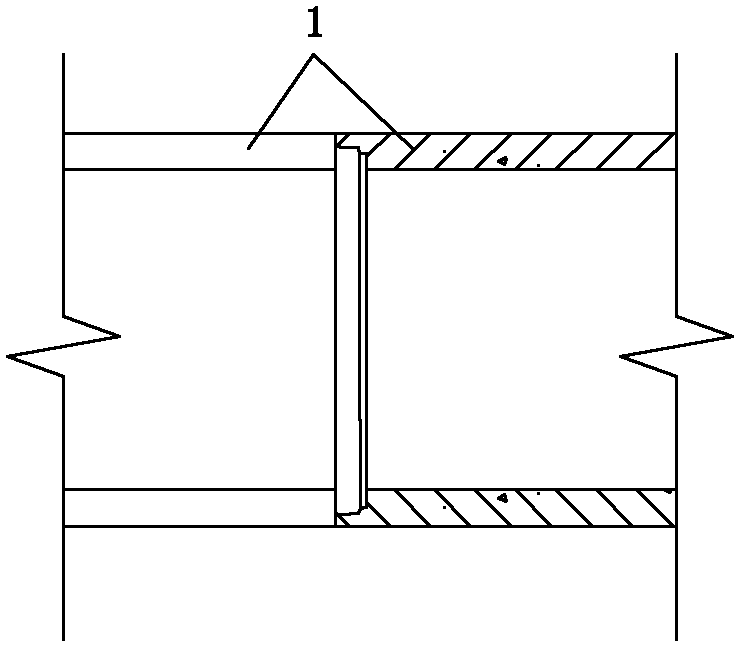 Prefabricated power tunnel and mounting method thereof