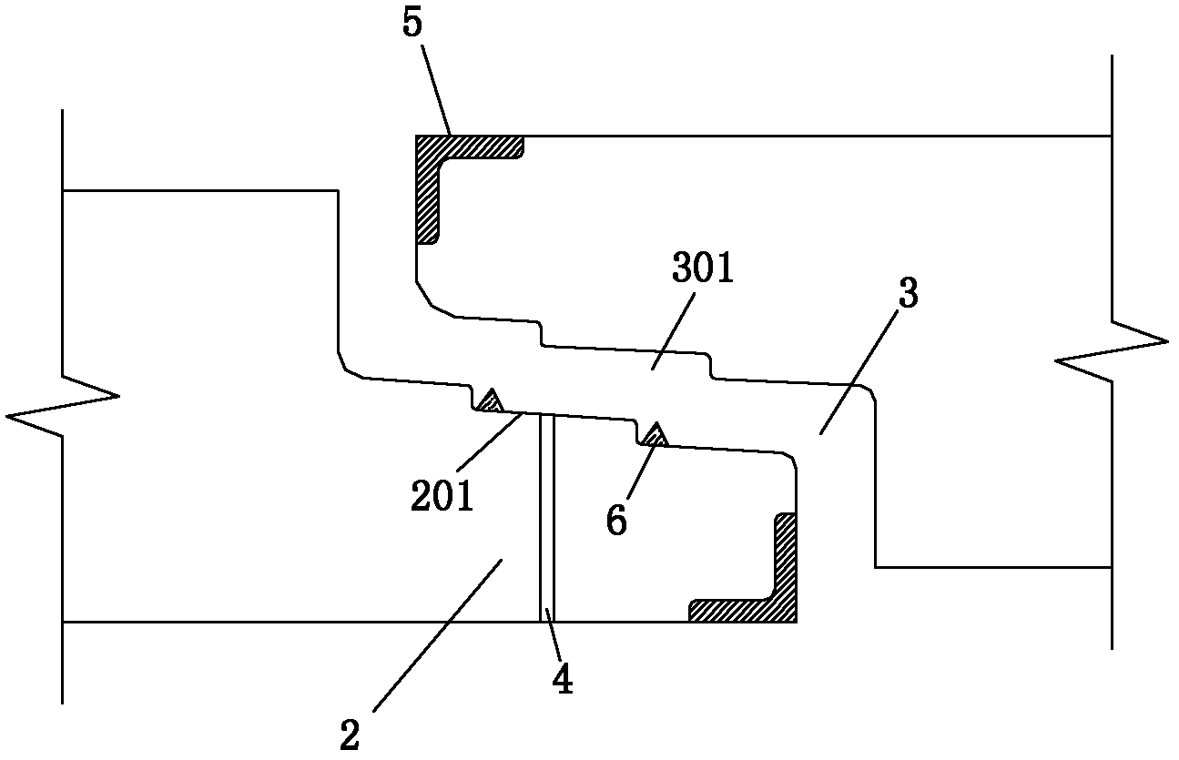 Prefabricated power tunnel and mounting method thereof