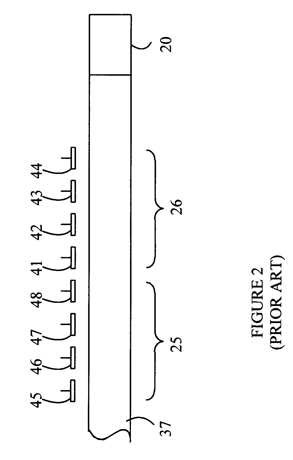 Imaging array having variable conversion gain