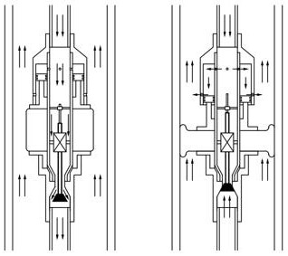 A kind of cone valve type automatic downhole blowout preventer device and using method