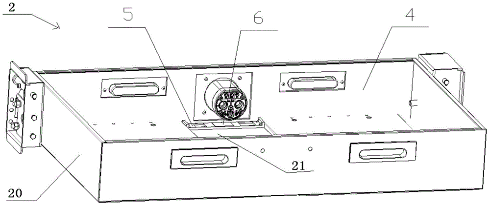 Electric vehicle chassis battery charging and replacing device