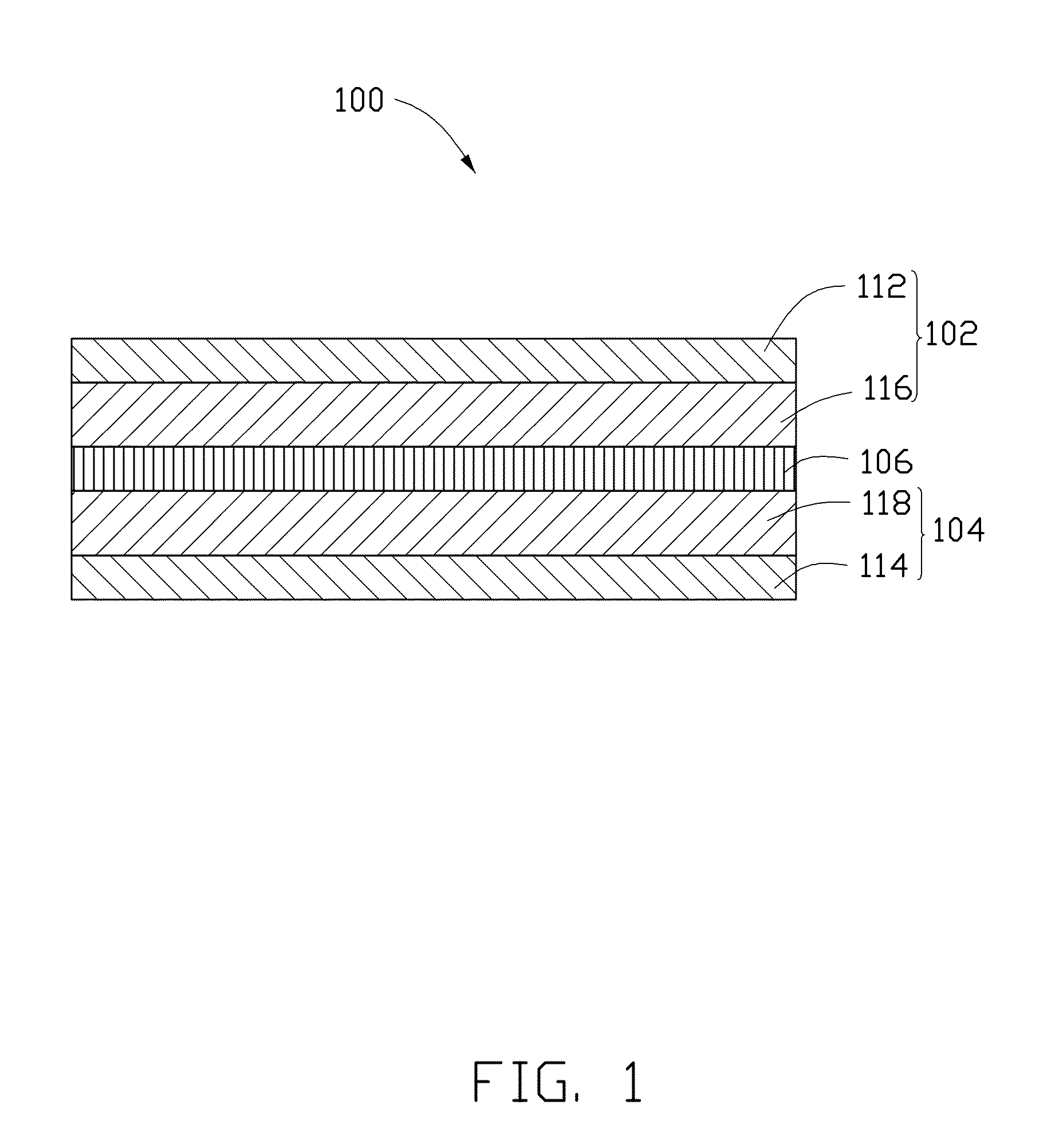 Thin film lithium ion battery