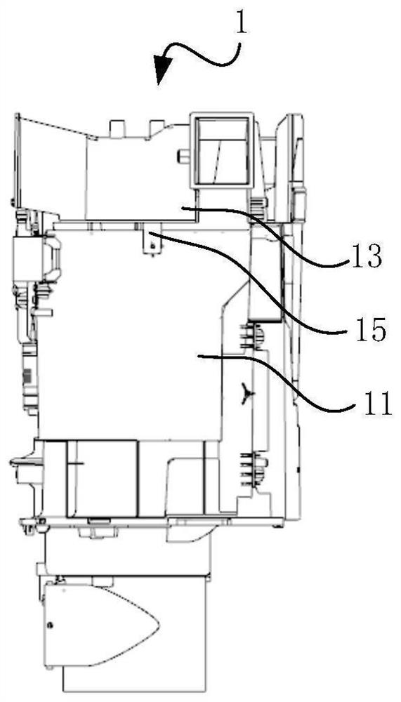 Air washing device, air conditioner indoor unit and air conditioner