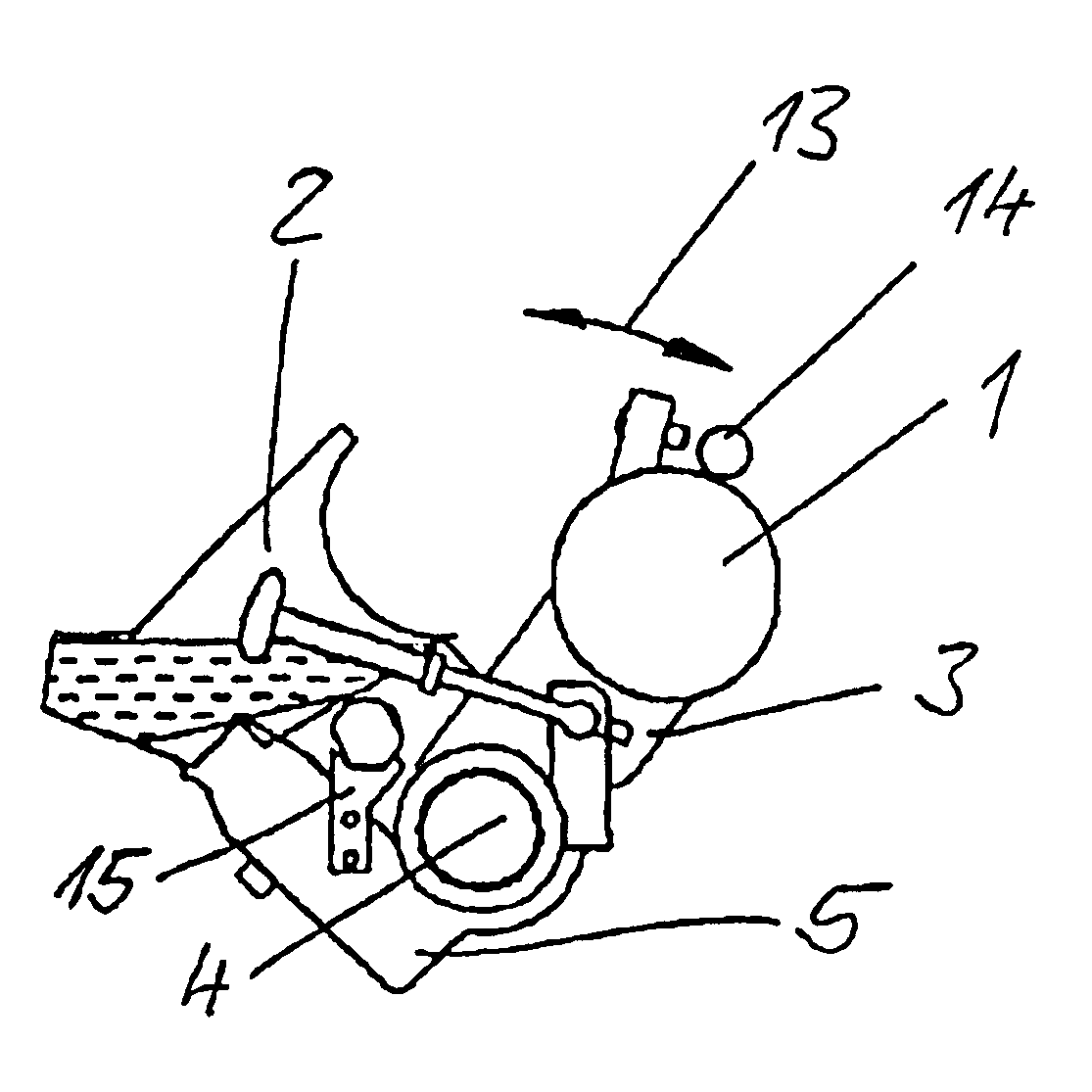 Inking unit for rotary printing machine