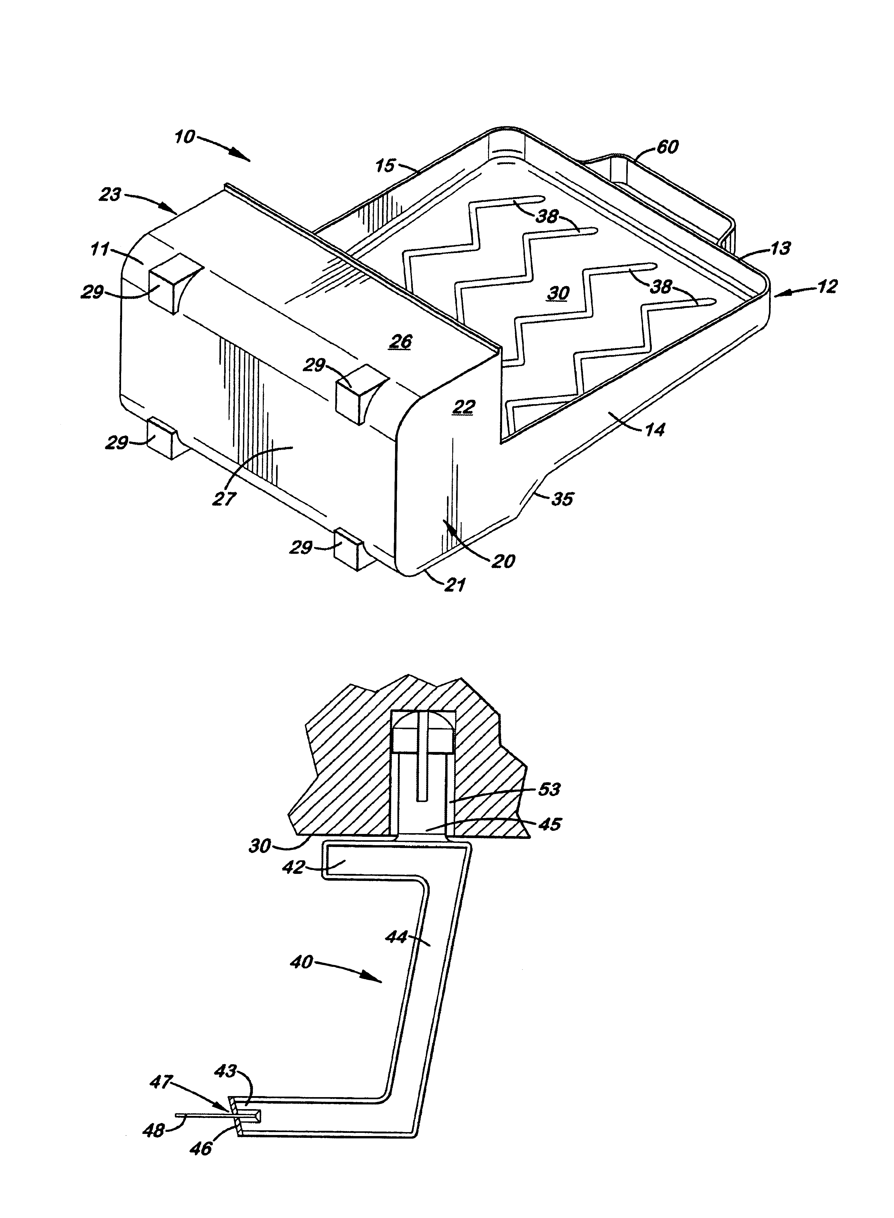 Multi-positional paint tray