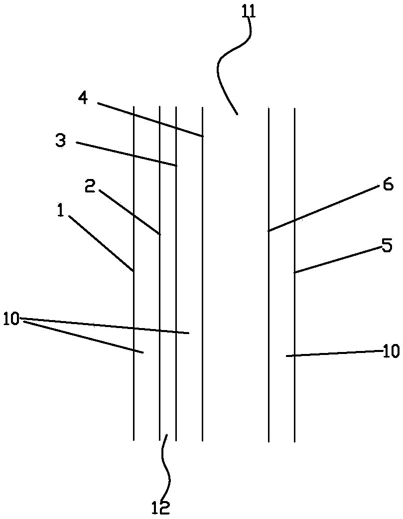 Silica sol enhanced hollow safety glass and preparation method thereof