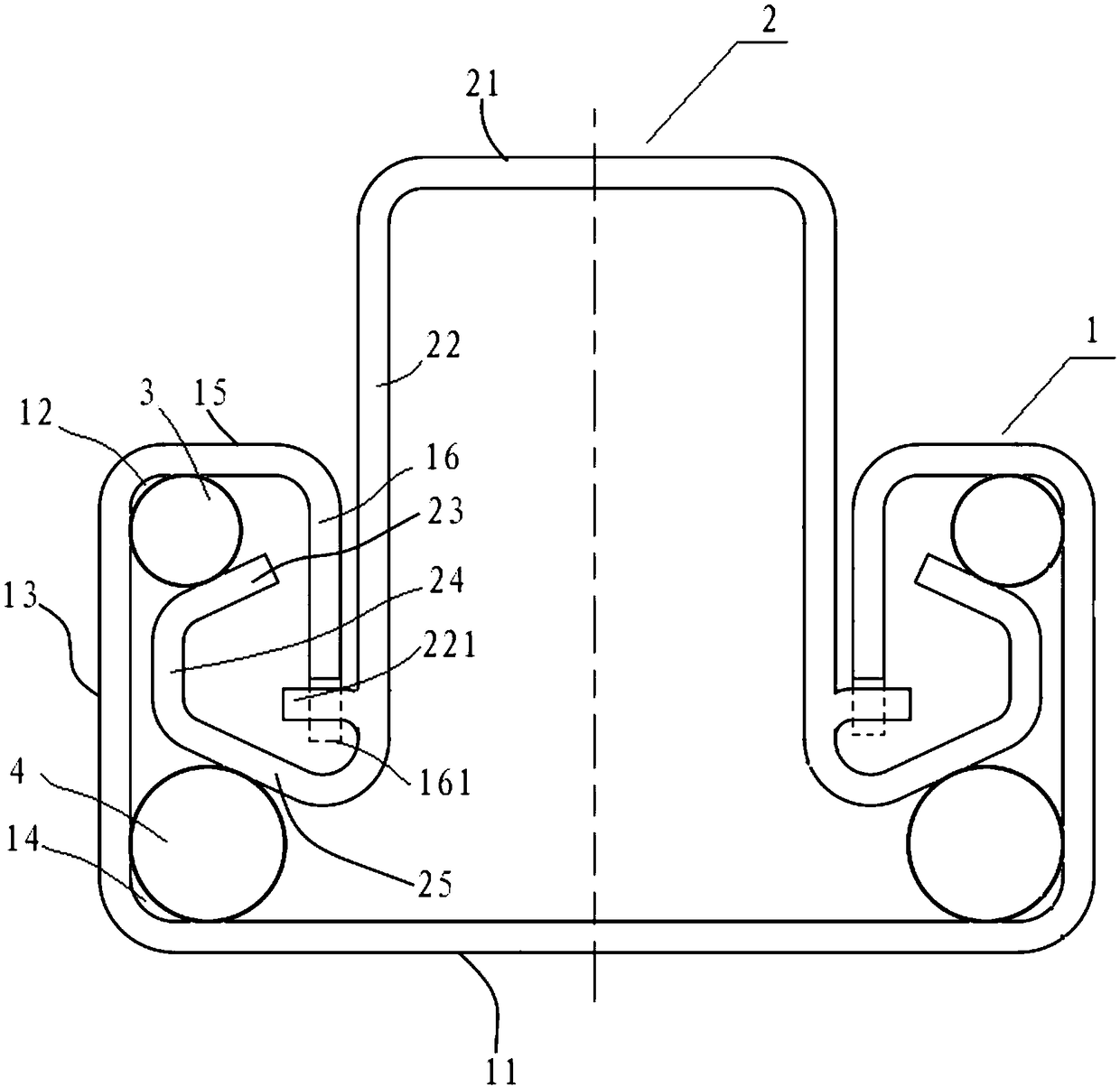 Automobile and sliding rail assembly of seat thereof