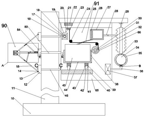 Automatic cleaning equipment for insulator